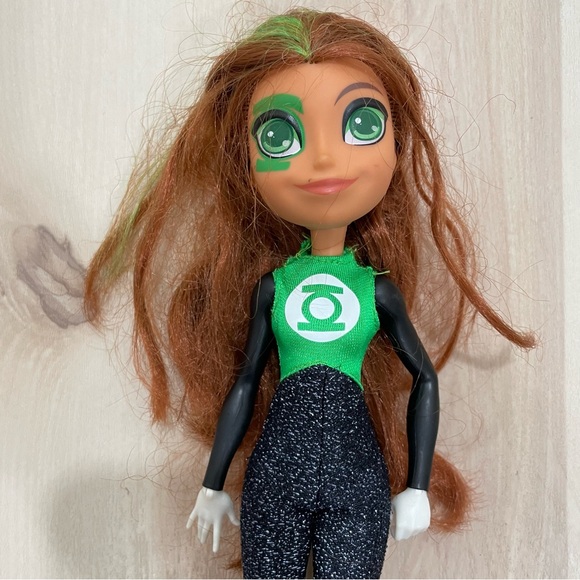 DC Comics Super Hero Girl Green Lantern Jessica Cruz Doll Action Figure 11” - Picture 3 of 7